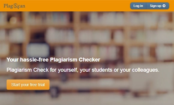 PlagScan Plagiarism Checker