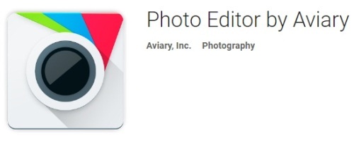 Photo Editor by Aviary