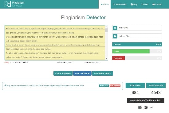 Plagiarism Detector