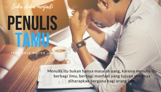 Suka duka menjadi penulis tamu