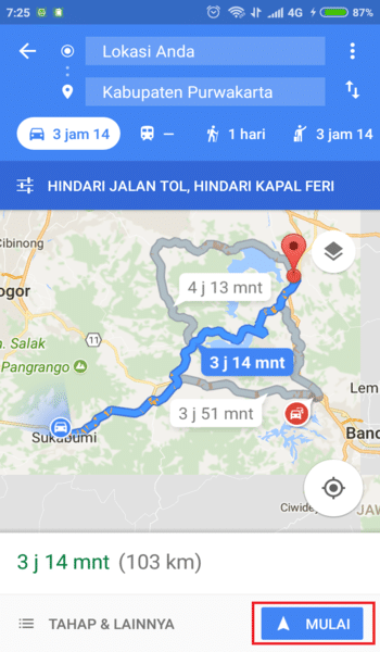 Cara Menggunakan Google Maps