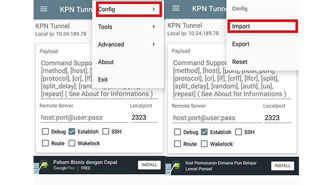 Internetan Gratis di Android