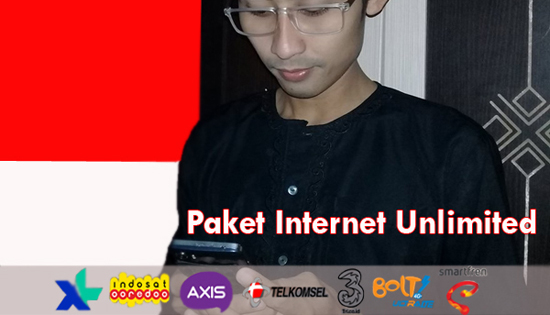 Paket Internet Unlimited All Operator lengkap