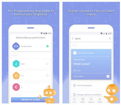 Aplikasi Smartphone Untuk Belajar Coding