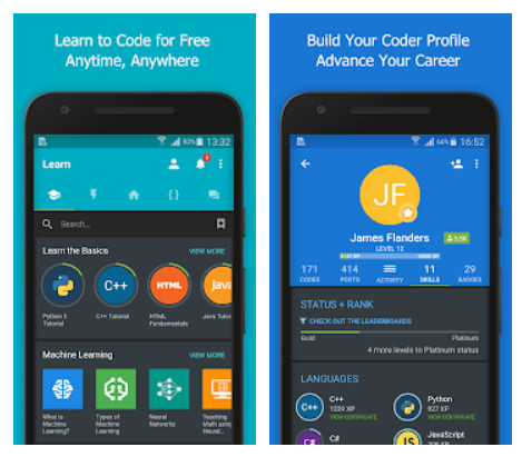 Aplikasi Smartphone Untuk Belajar Coding