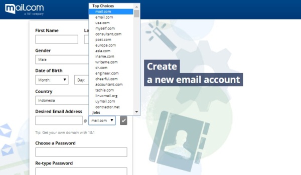 layanan email gratis