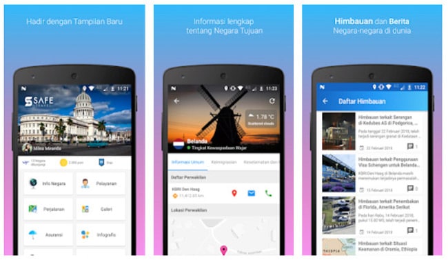 Aplikasi Safe Travel