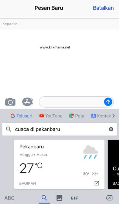 Menggunakan Gboard