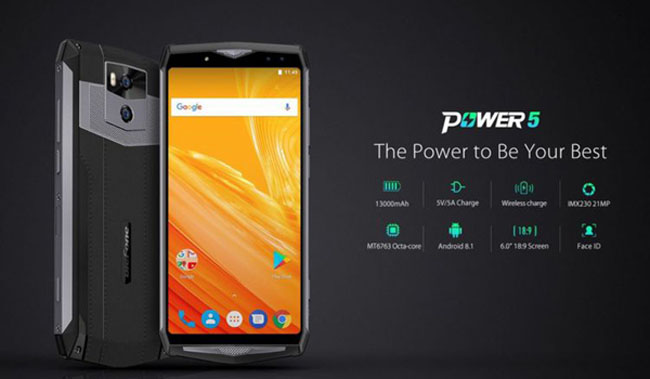 Spesifikasi Ulefone Power 5
