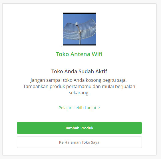 Berjualan di Tokopedia