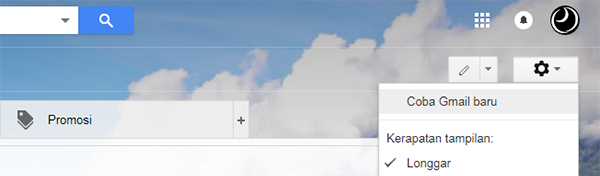 menggunakan gmail baru