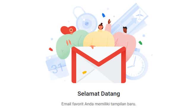 menggunakan gmail baru