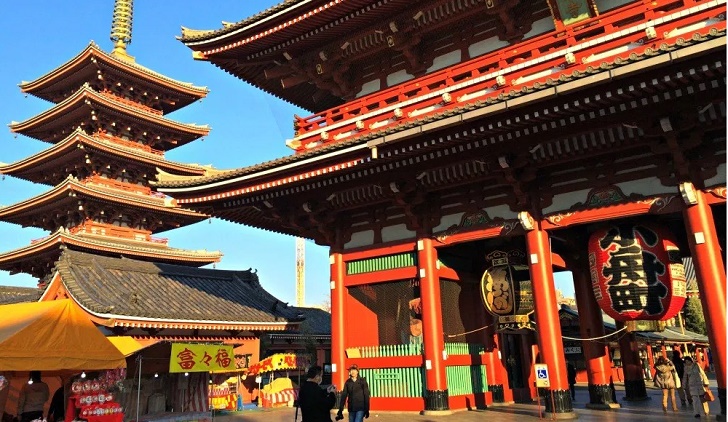 Sensoji Temple wisata di Tokyo yang hits