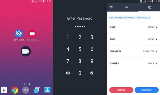 Aplikasi Perekam Layar Android - Background