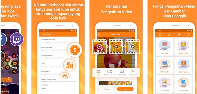 Aplikasi Perekam Layar Android - DU