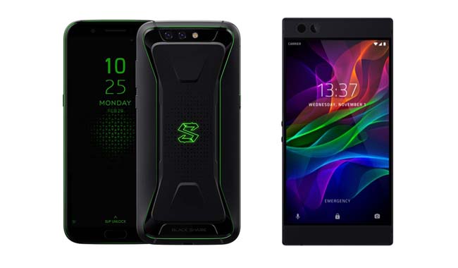 Xiaomi Black Shark dan Razer Phone