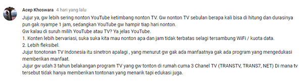 fakta penonton youtube