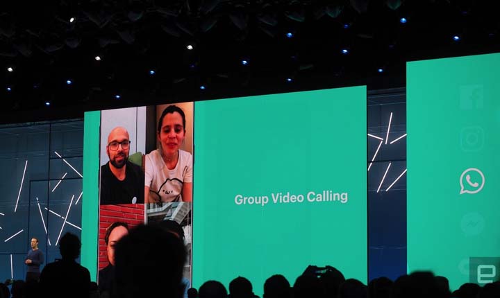 panggilan video group WhatsApp