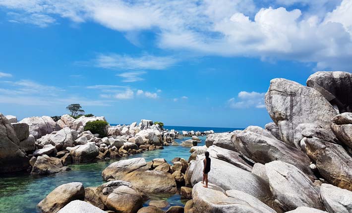 Wisata Pantai Geopark Belitung