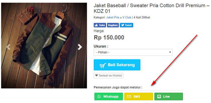 Toko online baju distro terpercaya