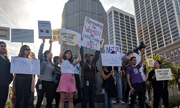 Lokasi Google walkout