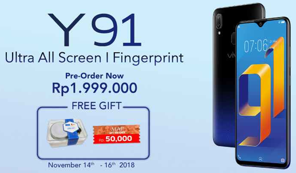Harga Vivo Y91