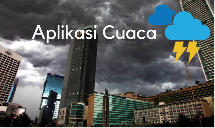 Aplikasi perkiraan cuaca