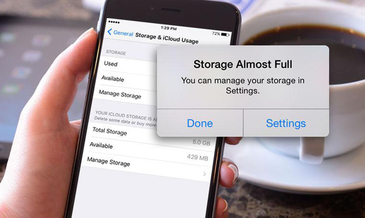 Smartphone dengan Internal Storage Kecil