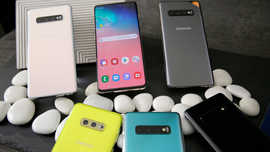 Trio Samsung Galaxy S10
