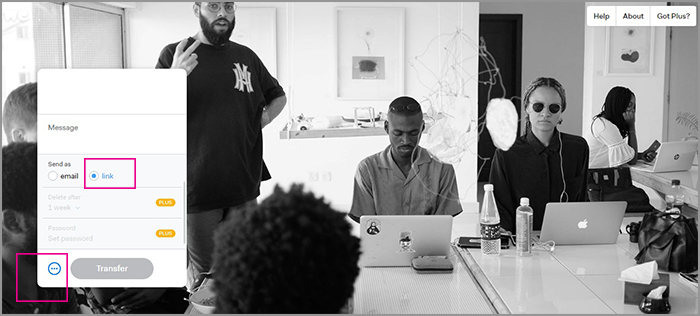 mengirim file tanpa email