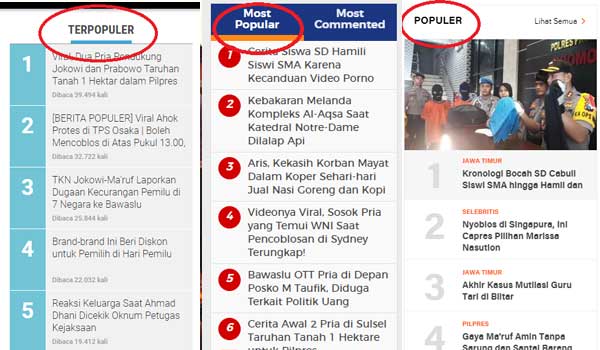 Tips konten berita viral