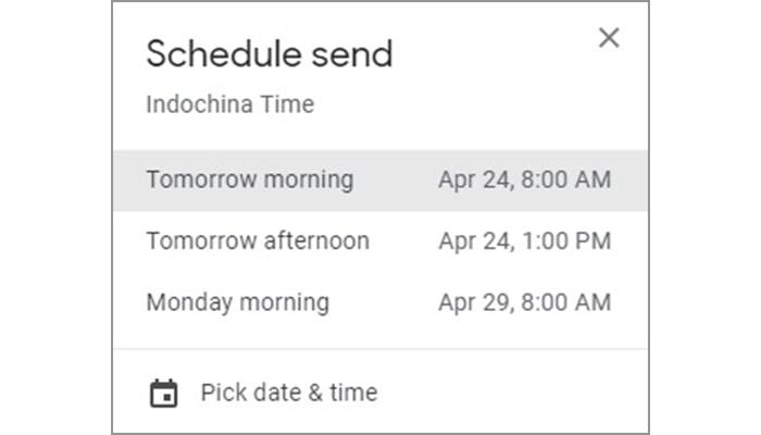 fitur scheduled sangat bermanfaat