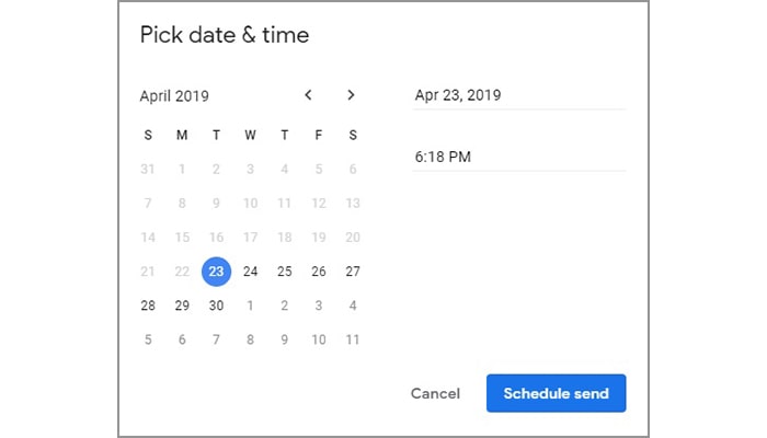 fitur scheduled, fitur baru gmail