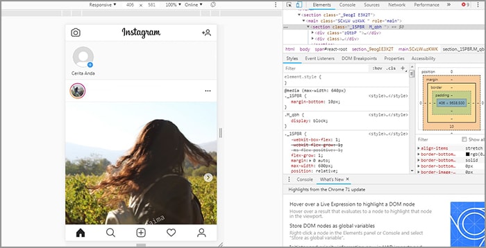 Begini Cara Membuat Story Instagram Melalui PC atau Laptop