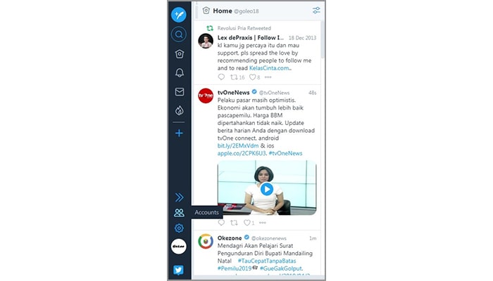 cara membuka banyak akun twitter