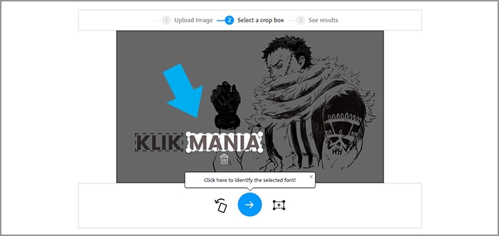cara mengidentifikasi font pada gambar atau foto