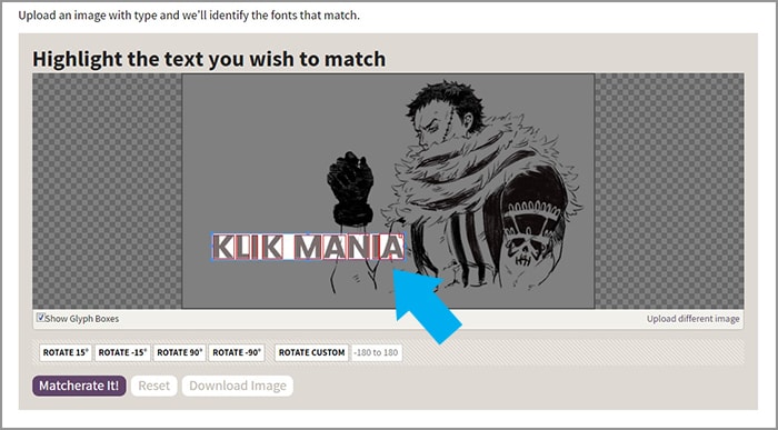 cara mengidentifikasi font