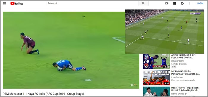 Inilah cara menonton video youtube