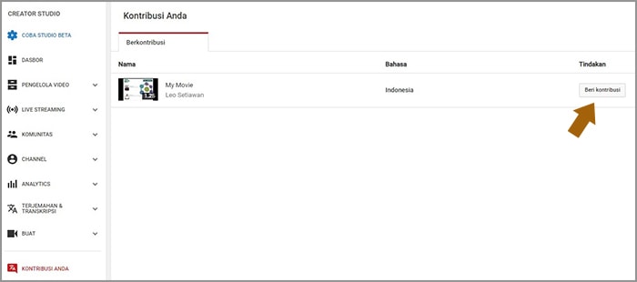 tahap 5 kontribusi komunitas