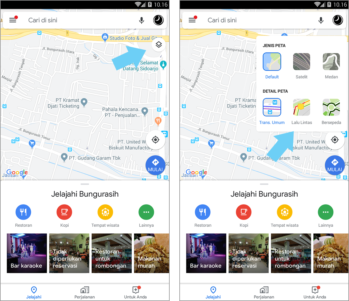 inilah cara melihat kondisi lalu lintas