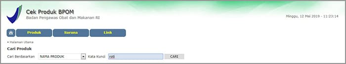 cek produk terdaftar2