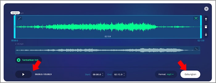 menggabungkan audio3