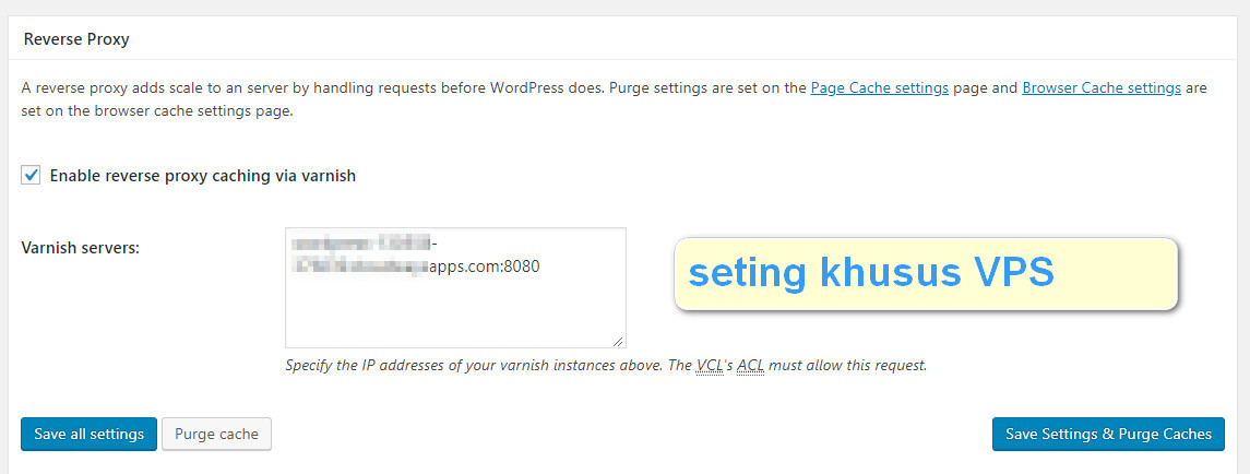 Cara seting w3 total cache