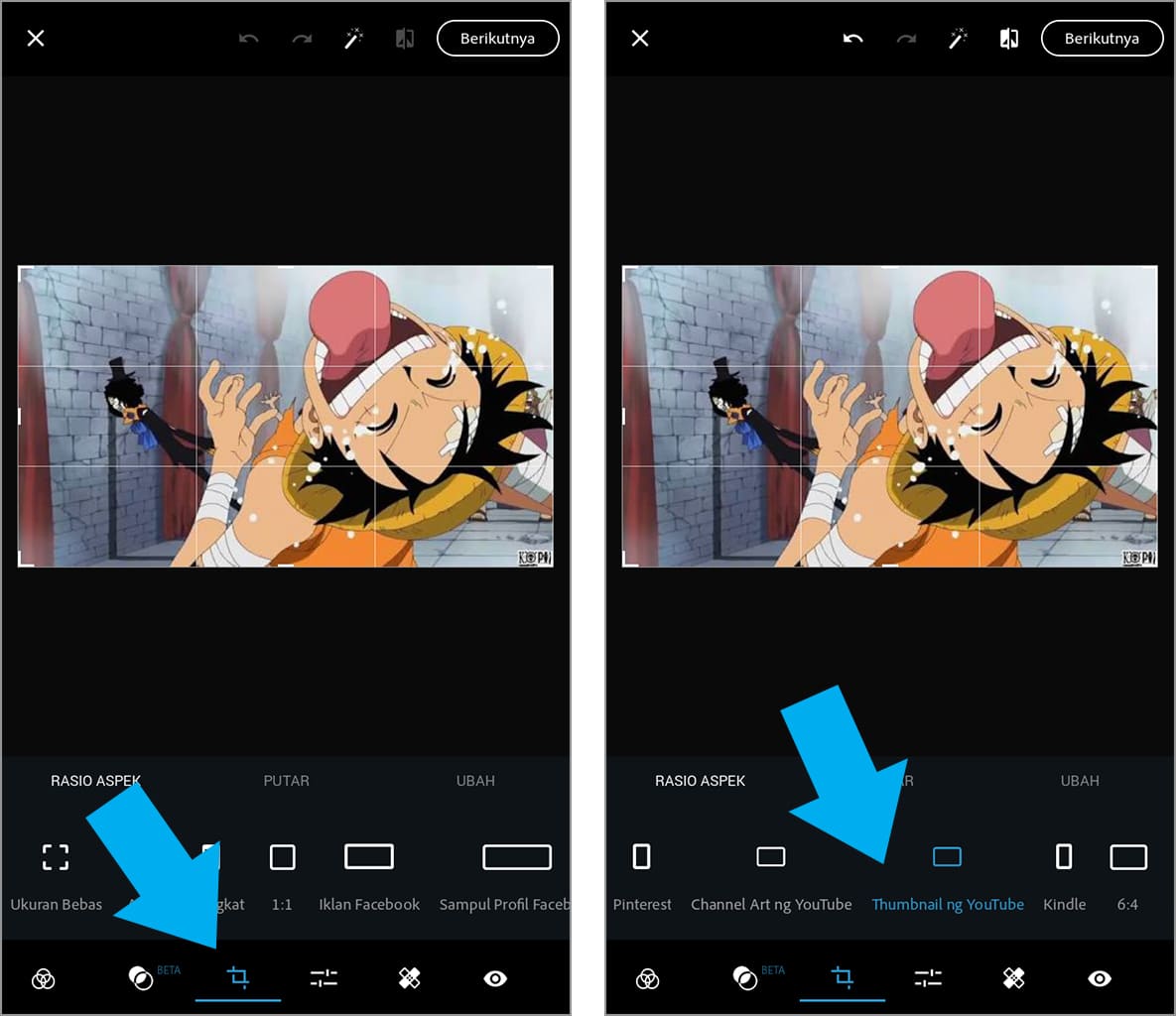 membuat thumbnail video youtube di android