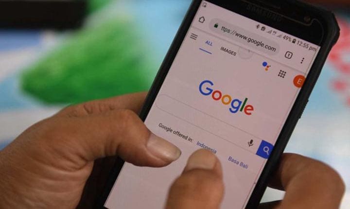menghapus data di google