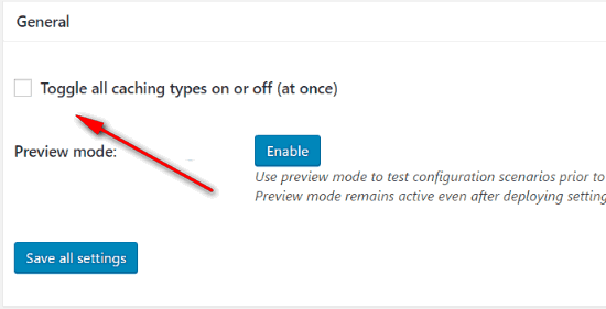 Cara seting w3 total cache