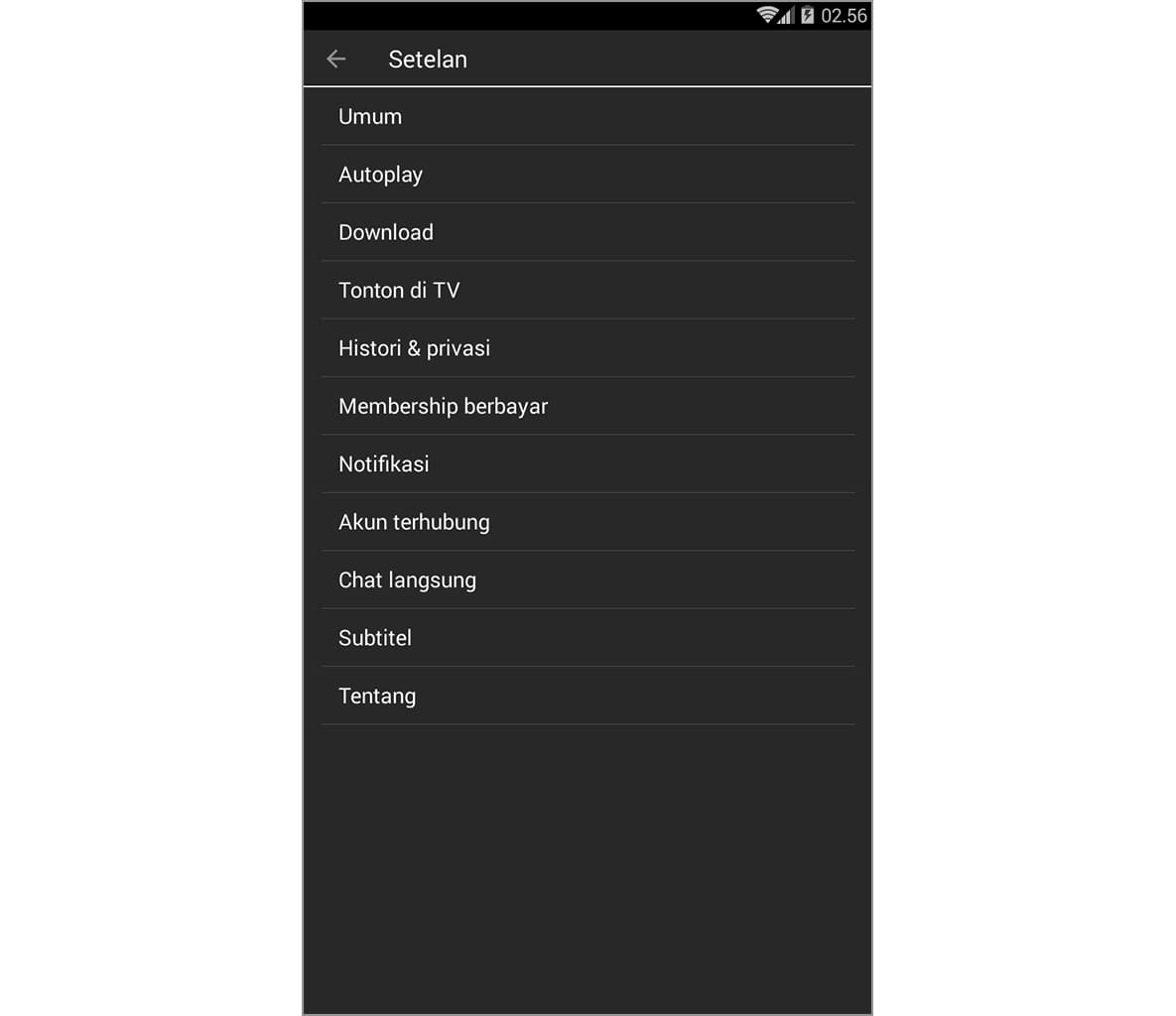 mudahnya mengatur notifikasi youtube