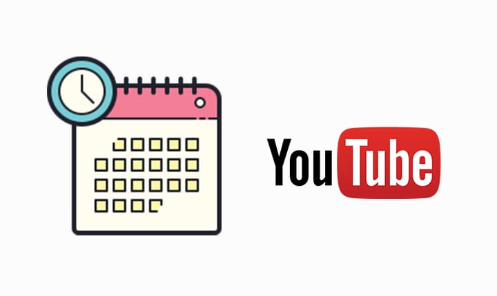 menjadwalkan video di youtube