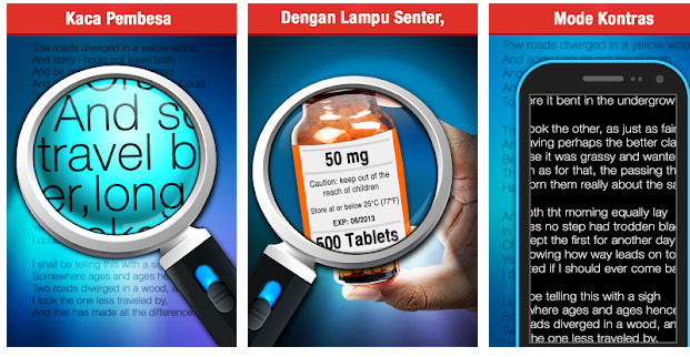 Magnifying Glass + Flashlight