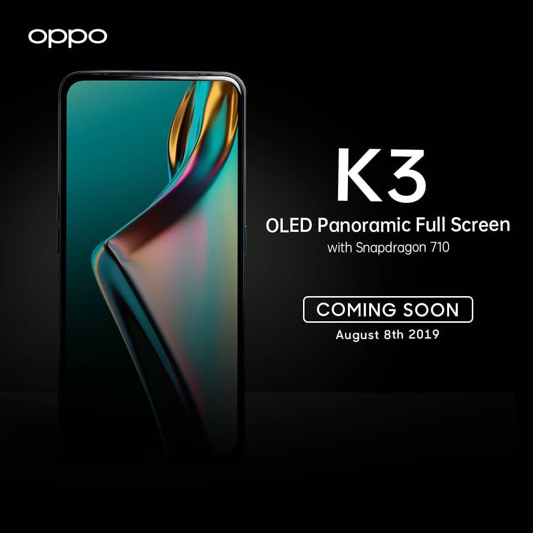Spesifikasi Oppo K3